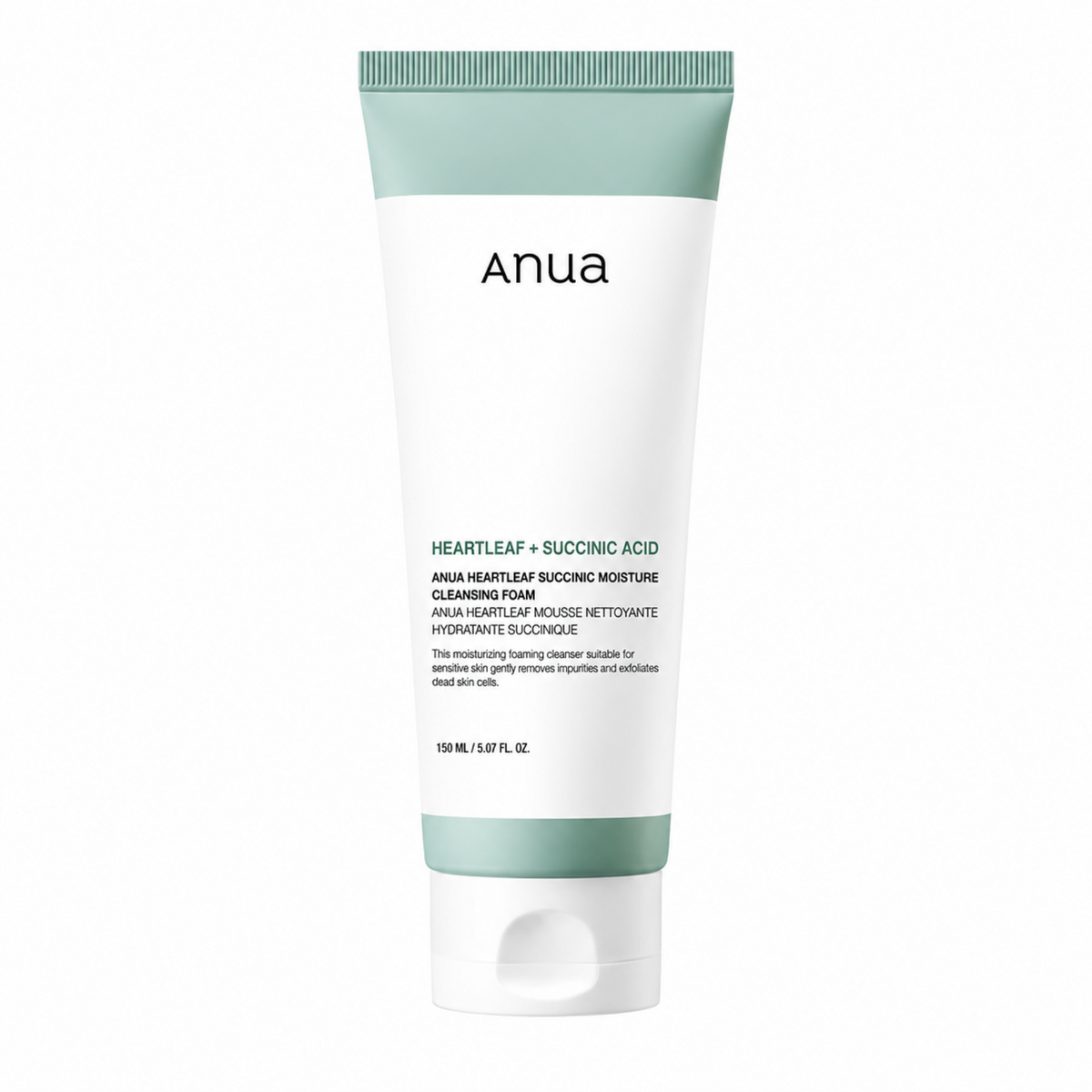 Anua Heartleaf Succinic Moisture Cleansing Foam 150ml