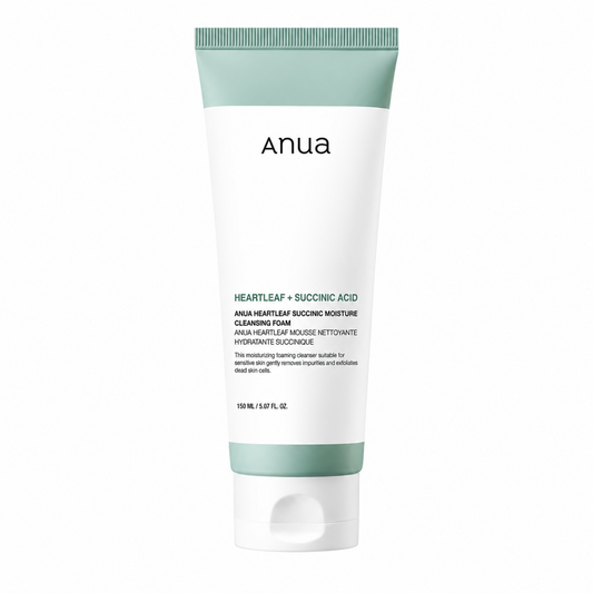 Anua Heartleaf Succinic Moisture Cleansing Foam 150ml