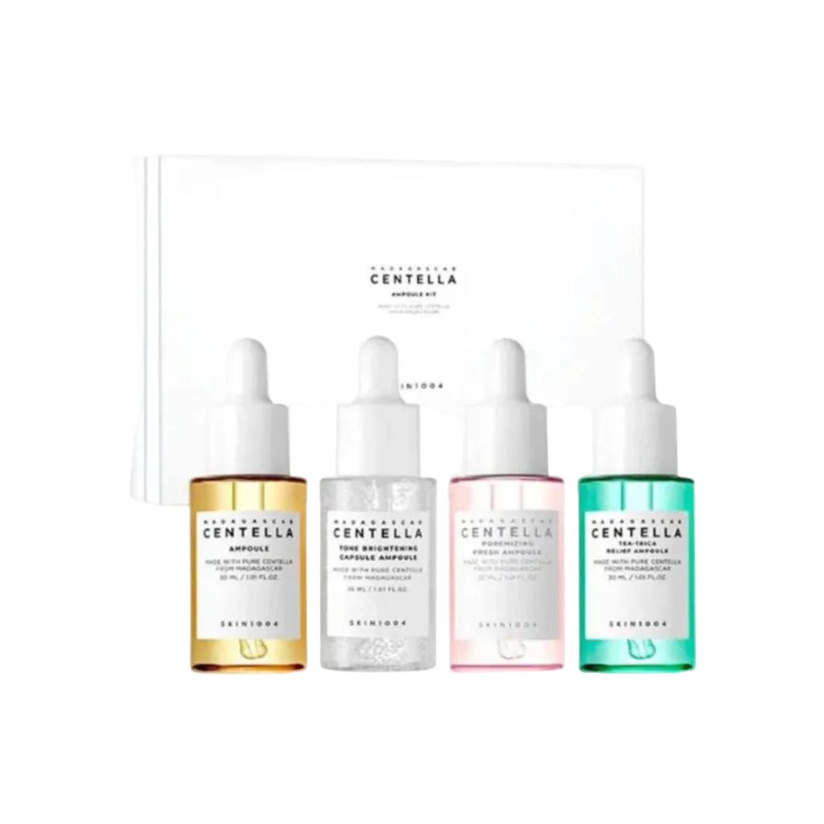 SKIN1004 - Madagascar Centella Ampoule Kit 30 ml x 4